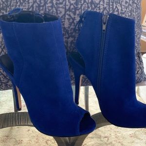 Royal Blue Booties